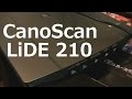 キヤノン 1万円以下のスキャナー CanoScan LiDE 210