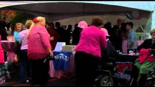 Pretty in pink, raising awareness about Breast Cancer Awareness Month