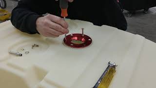 Installing Fuel Cap and Retainer Ring