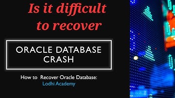 Oracle Database Crash Recovery