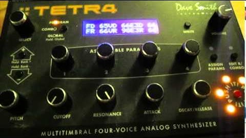 DSI Tetra Demo (My own sounds)