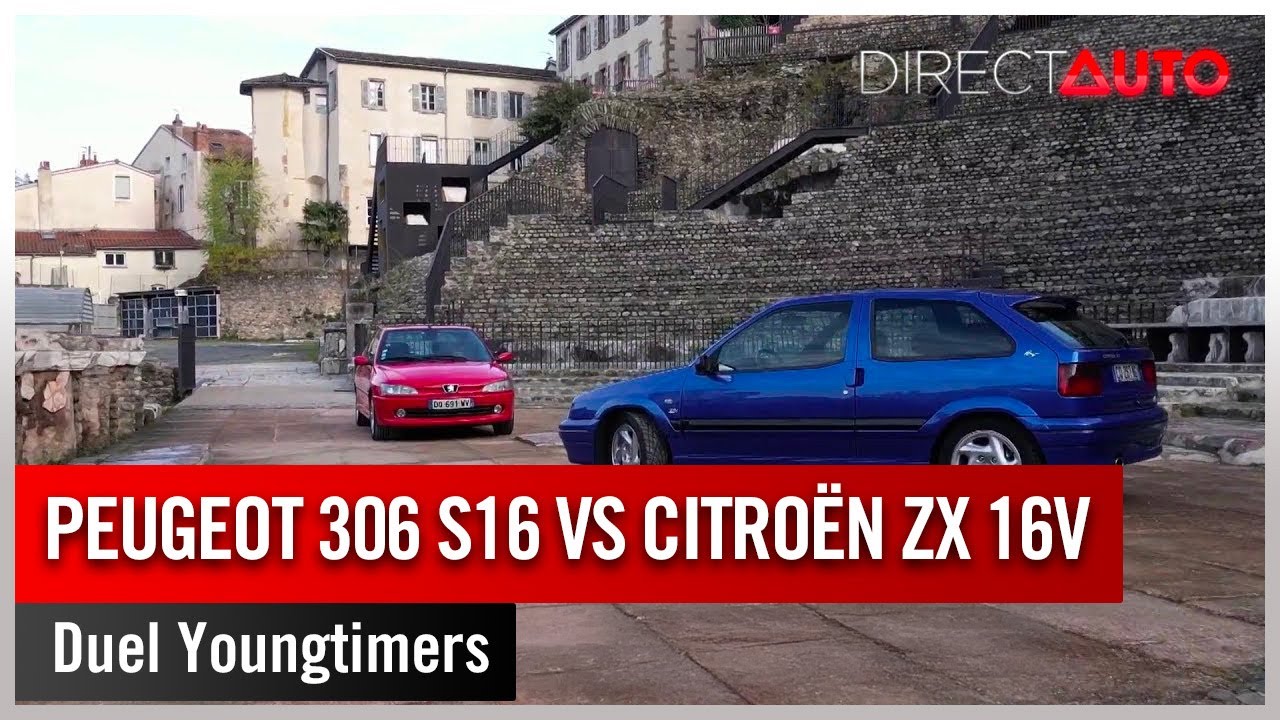 Duel Youngtimers - Peugeot 306 S16 vs Citroën ZX 16V : duel 100% français !