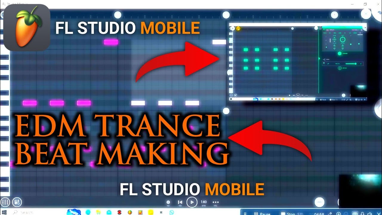 FL Studio Mobile | EDM Trance Beat Making | Trending Professional Tips For Beginners | Aniket Vst