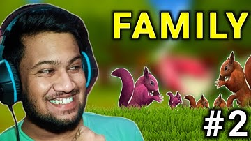 Family Complete Squirrel Simulator 2 Online Gameplay | GetFreeGamerInsaan