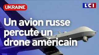 Un drone américain percuté par un avion russe en mer Noire