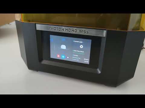 Anycubic Photon Mono M5s - printing speed demo