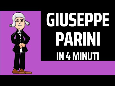 Giuseppe Parini in 4 minuti, flipped classroom  con le animazioni di Flipped Prof (più Mappa 10 pt)