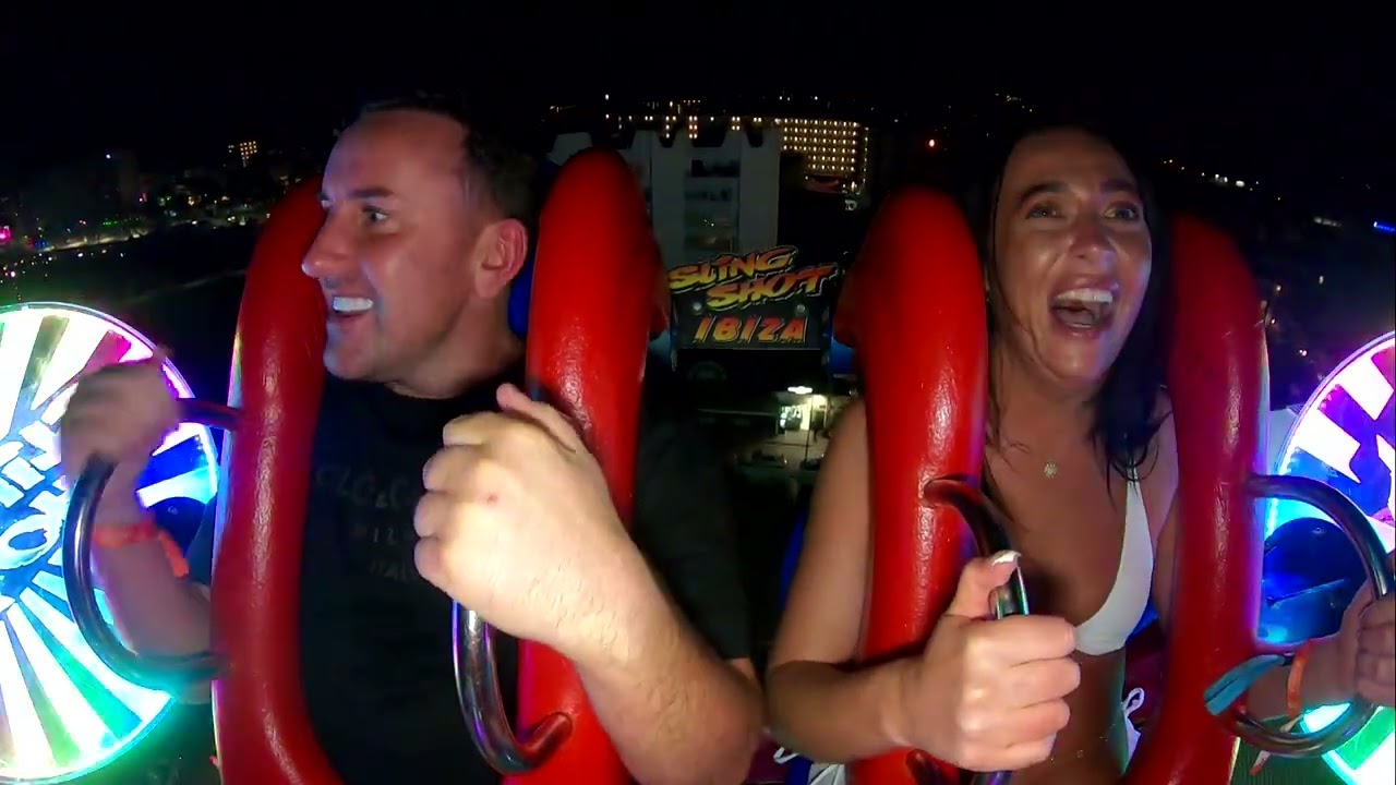 Slingshot Ibiza neil and kristina with a k