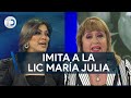 Lic mara julia es imitada por conductora de multimedios laguna