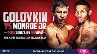 Gennady Golovkin vs Willie Monroe Jr – BOXING [Full Fight HD]