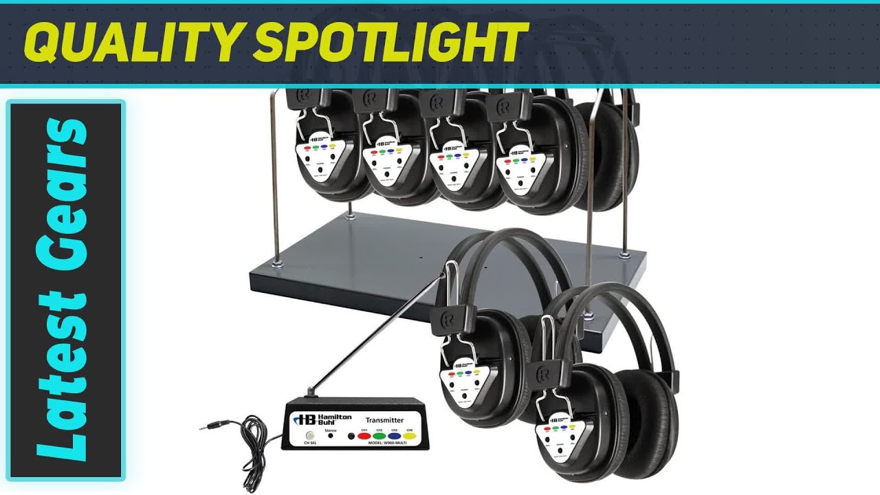 HamiltonBuhl Wireless 6 Person Listening Center Review - HH/W906-MULTI