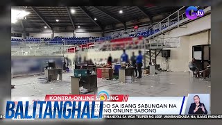 Mahigit 100, arestado sa isang sabungan na nagsasagawa raw ng online sabong... | Balitanghali