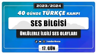 87 Ses Bi̇lgi̇si̇ - Ünlülerle İlgi̇li̇ Ses Olaylari - Soru Çözümü Di̇l Bi̇lgi̇si̇ Kampi Önder Hoca