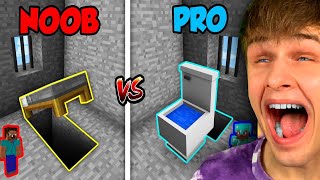 Takto se DOSTÁVÁ NOOB vs PRO z Minecraft VĚZENÍ!