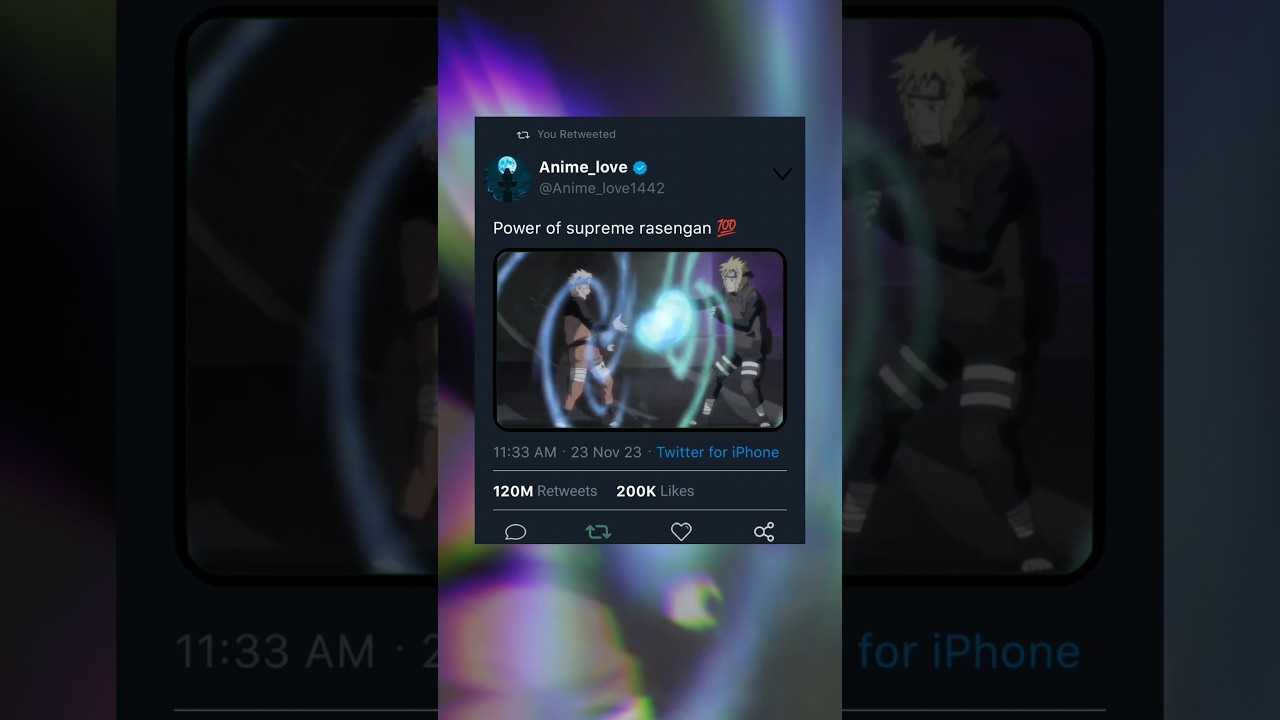 Supreme rasengan.... #naruto #narutoeditz #animeedit #anime #minoto #rasengan #trending #shorts #fun