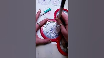 Cute Design - Beautiful Result #shorts #spirograph #viralshort #mandala