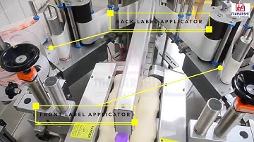 MAHARSHI FRONT BACK  LABELLING MACHINE