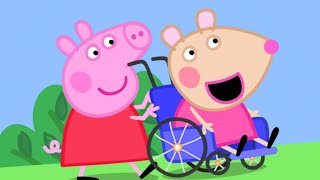 peppa makes a new friend hello mandy mouse