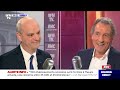 Thierry Breton face à Jean-Jacques Bourdin en direct