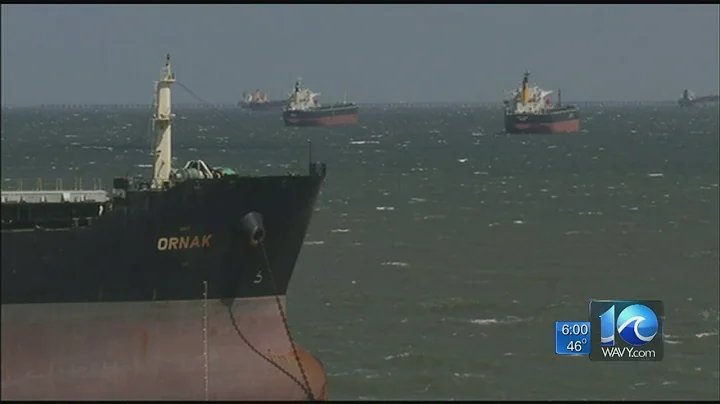 Liz Palka reports on ship that ran aground