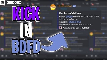 Kick Command in Bot Designer For Discord | BDFD