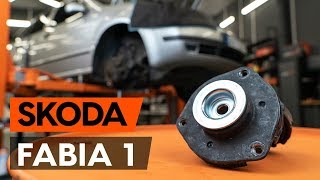 Cum schimbare Rulment sarcină amortizor VW POLO Saloon (9A4) - video online gratuit