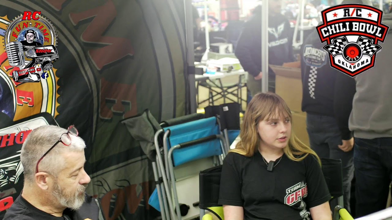 A young hot shoe here at the 2026 RC Chili Bowl is joining me in the studio.