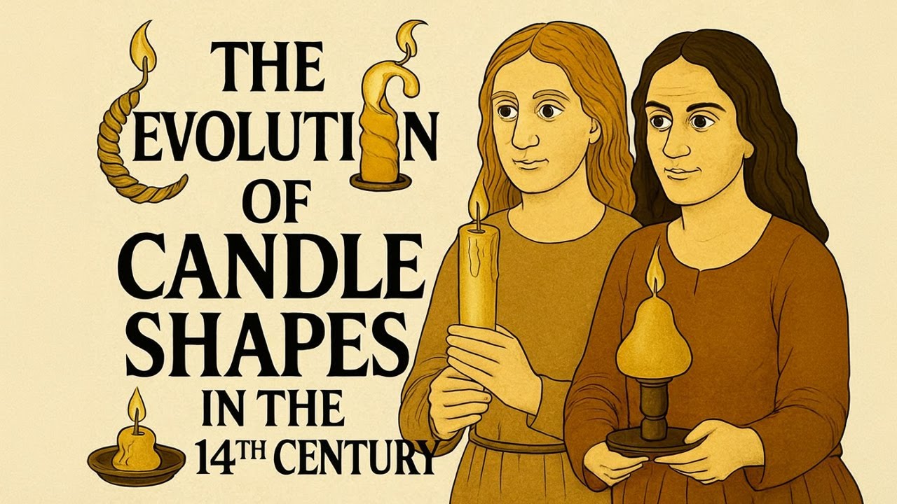 Boring History | The Evolution of Candle Shapes in the 14th Century.