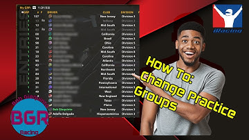 iRacing - How to change groups in practice