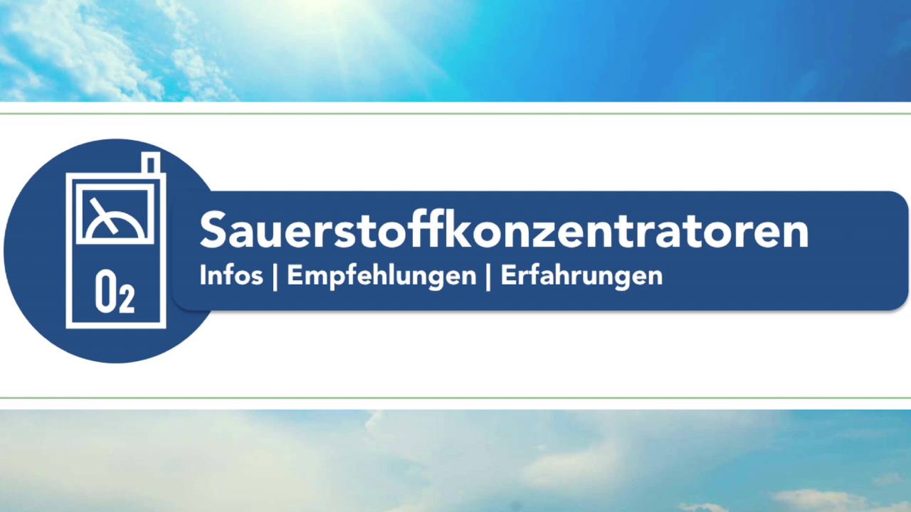 Sauerstoffkonzentrator - Sauerstoffkonzentratoren im Test auf