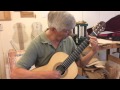 Bill nesse a local luthier has been making guitars for about 40 years a geologist and mineralogis