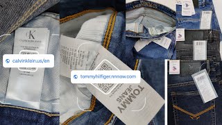 Export Surplus Garments | Jeans New Article | 92% off Branded Jeans 650/- Wholesale Ck, tommy, Polo
