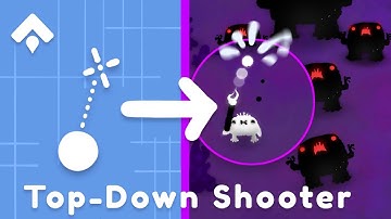6 STEPS to make a TOP DOWN SHOOTER Game | Unity 2023 Tutorial