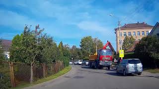 Šiaulių gatvės~~~Driving in Šiauliai City streets   2019 09 12