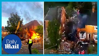 Birmingham explosion: Woman dies and many injured in house gas explosion
