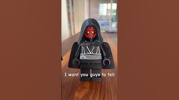 500% darth maul Lego 3d print! #bambulab