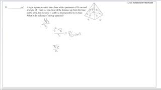 2013 MATHCOUNTS Chapter Sprint #21