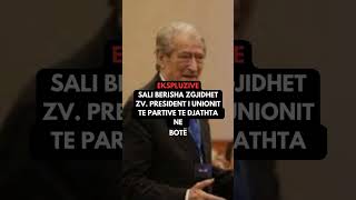 Sali Berisha Zgjidhet Zv. President I Unionit Te Partive Te Djathta Ne Botë.