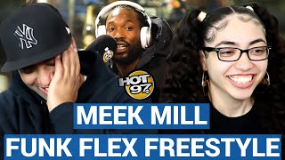 MY DAD REACTS TO MEEK MILL | FUNK FLEX | #FREESTYLE204 REACTION