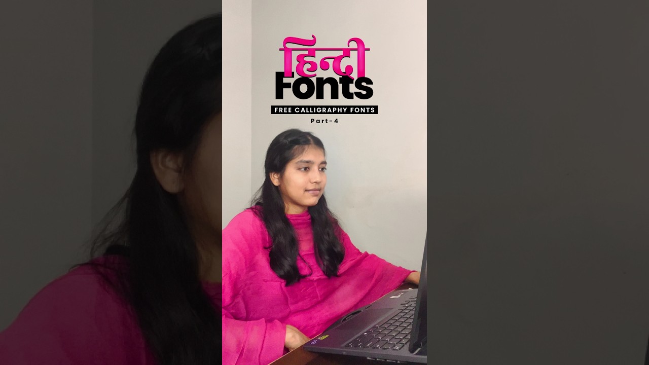 Here are Some FREE Calligraphy Hindi Fonts for you💖✨ 