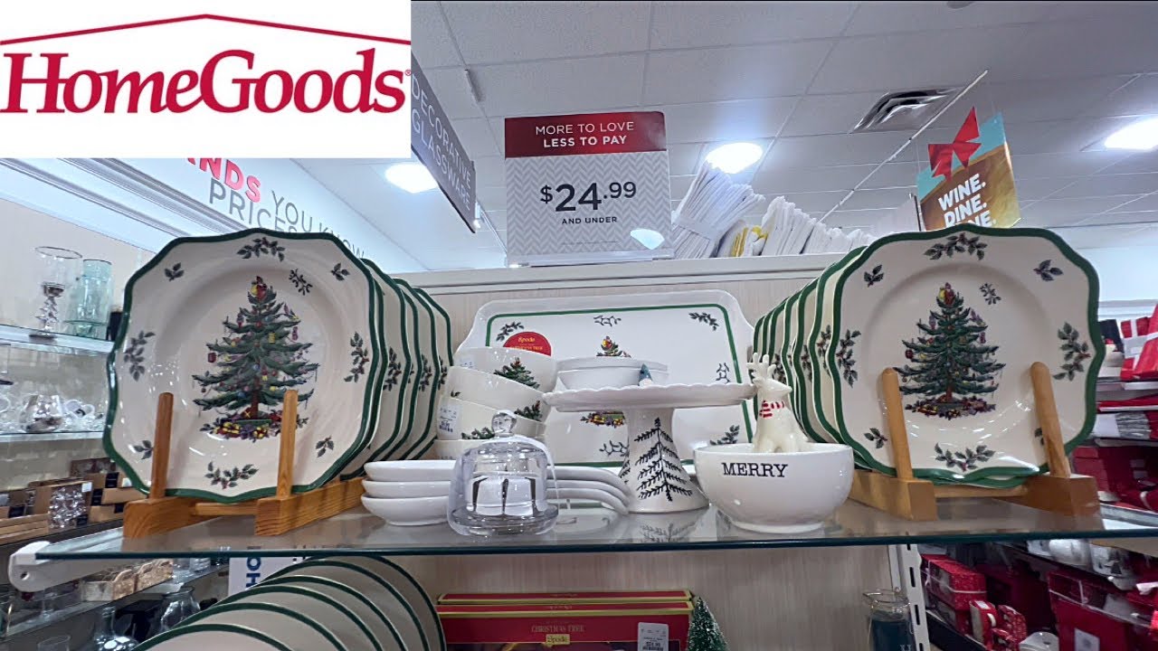 Home Goods Christmas Shopping, Kitchenware, Christmas Dishes, Gift