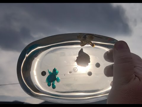 ეპოქსიდის ტესტი: 6სმ სისქის დეტალის დამზადება.