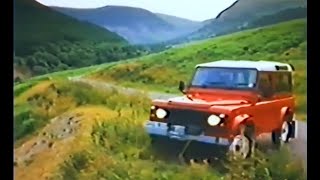 1985 Land Rover Defender 90 commercial