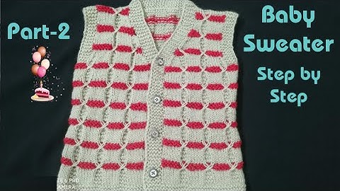 knitting💝Baby Sweater for Boys & Girls : Step by Step : Make Baby Sweater #Part 2 # Jassi Knitting