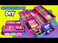 DIY Organizador de escritorio desplegable de cartón