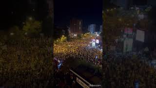 Novi Sad (Serbia)!Clashes erupt between police and protesters demanding justice and elections #news