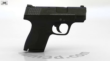 Smith & Wesson M&P SHIELD 9 3D model by 3DModels.org