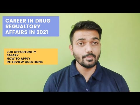 Career Opportunity In Drug Regulatory Affairs