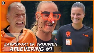 HÉT EK VROUWEN IS BEGONNEN!‍♂ & NEUSTEKENEN MET VAN DER GRAGT! | EK Vrouwen #1 ⚽ | Zappsport |