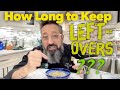 How Long to Keep Leftovers???